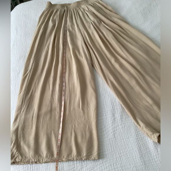 M wide leg pants beige, cream, breezy - Picture 8 of 9